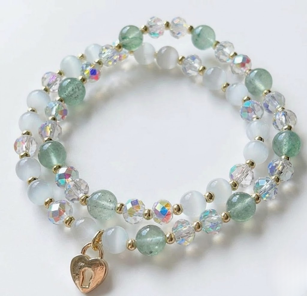 Double-Layer Gemstone Bracelet