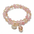 Double-Layer Gemstone Bracelet